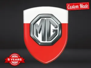 MG Domed Sticker Max Lasting Stylish Pro Performance